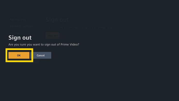 Prime Instant Sign Out Are You Sure 2