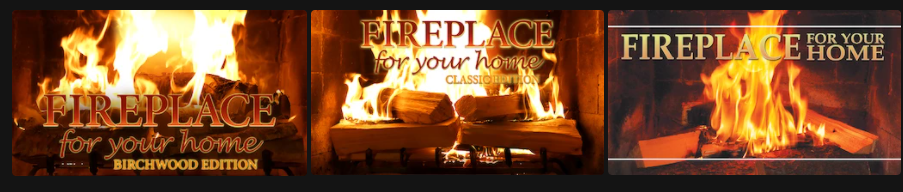 3 Fireplace Versions on Netflix