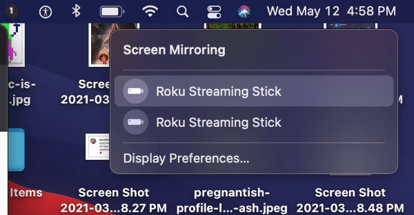 MacBook Choose Streaming Device