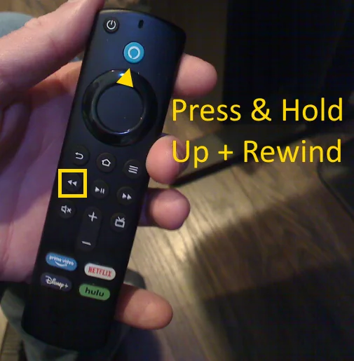 Changing Resolution of Firestick Remote