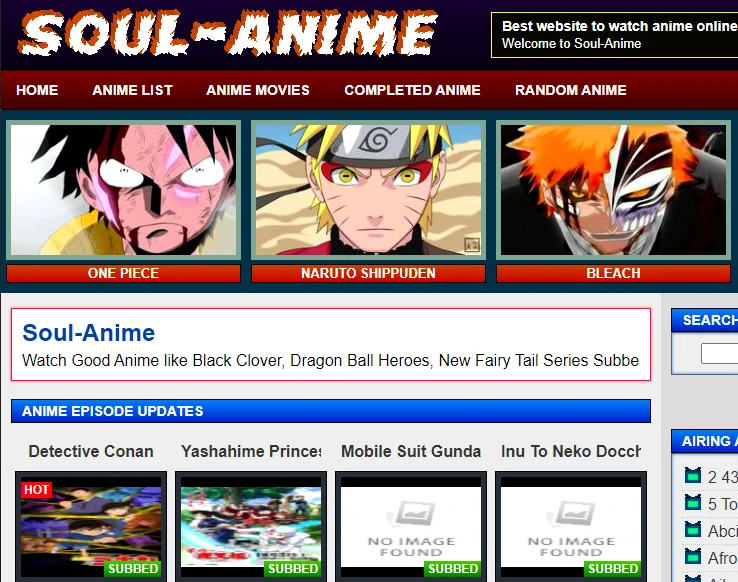 Soul Anime Screenshot
