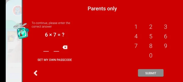 YouTube Kids Parental Setting Challenge
