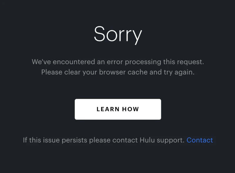 Hulu Watch Party Error